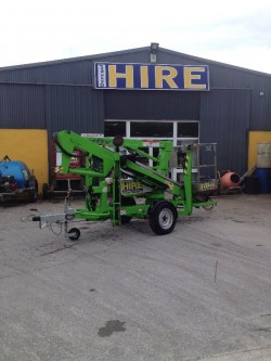 Cherry Picker NIFTY 120 for hire 