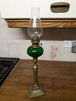 Victorian Oil Lamp 