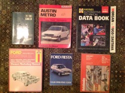 Classic car manuals & handbooks 