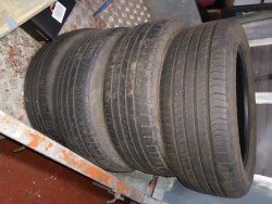 4 used tyres 205x55/16 