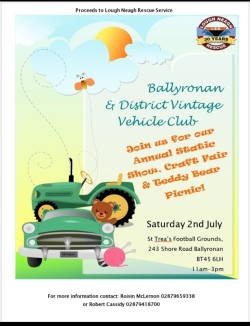 Ballyronan and District Vintage Vehicle Club show  