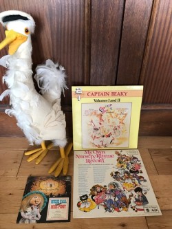 Vintage Captain Beaky + LPs and single 
