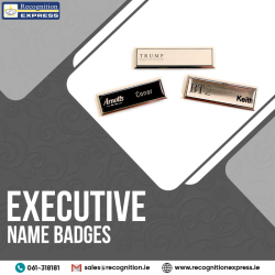 Executive name badges 