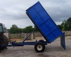 10 x 6 Tipping Trailer with Grain and Silage sides 