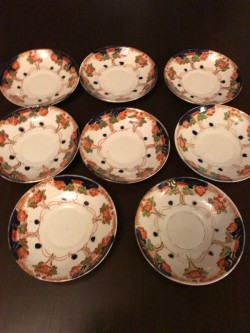 Vintage saucers 