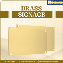 Brass Signage 