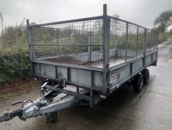 16 foot Ivor Williams cage trailer  