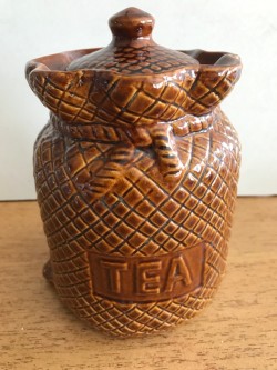 Rare Vintage Ceramic tea Jar 