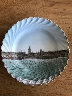 Vintage The Port of Liverpool Decorative Plate 