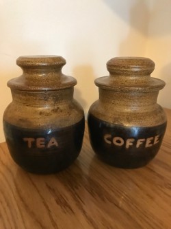 Vintage Hand made Pottery Tea and Coffee 