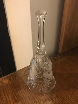 Vintage Glass Bell 