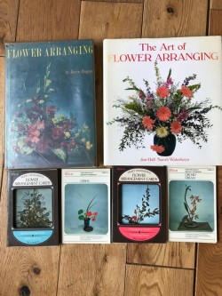 Flowers Arranging Books and Cards 