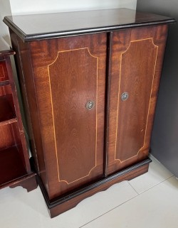 Cabinet, teak coloured  