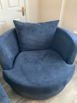 2 Seater Sofa and Swivel Armchair  