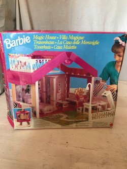 Very Rare Vintage Martell Barbie Magic House  