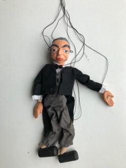 Very Very Rare Vintage 1960 Nosey Parker puppet 