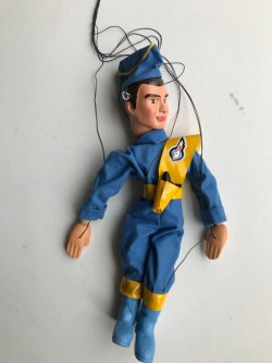 Rare vintage 1960s Thunderbirds Virgil Tracy Pelham Puppet 