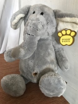 Posh Paws - Soft grey elephant 