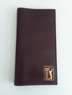 Vintage Hartmann Checkbook Wallet PGA Tour  
