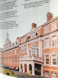Book on the history and architecture of the eye and ear hospital Dublin 