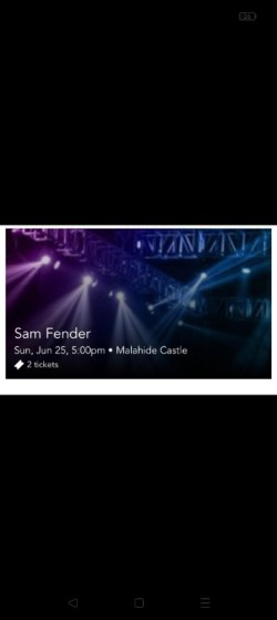 Sam Fender Tickets 