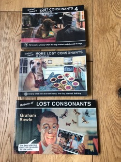Graham Rawles Lost Consonants Postcards  