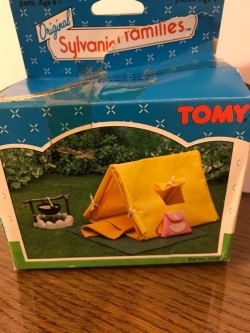 Vintage Tent and Camping Set- Sylvanian Families 