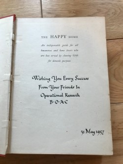 Antique The Happy Home  A Universal Guide to Household Management 1955 