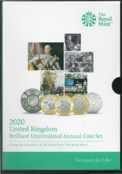 2022 UK ANNUAL  COIN SET ALL DIFFERENT COINS NEW MINT 