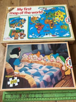 Vintage 1970s Educa Childrens Puzzles 