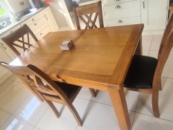 Dining table & chairs  