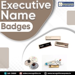 Executive Name Badges 