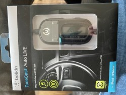 Belkin TuneCast in car transmitter - for playing devices through the car radio 