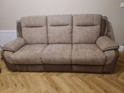 Three Seater Couch & Two Armchairs 