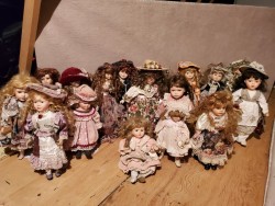 Collectors china dolls 