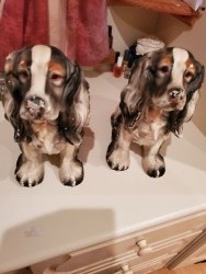 Collectable antique dogs 
