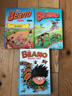 Three Beano Annuals 1985,1986 and 1997 