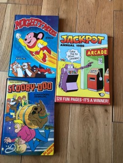 Jackpot, Mighty Mouse and Scooby-Doo Annuals 
