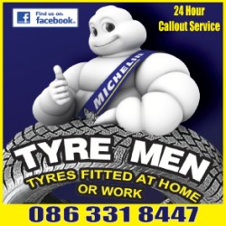 Car & Van Tyres fitted & Home or Work 