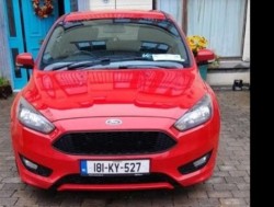 2018 Ford Focus ST 1.6 (race red colour) 
