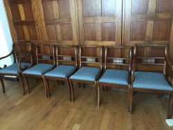 Six Vintage Chairs 