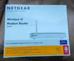 Netgear Wireless - G Modem Router (new). 