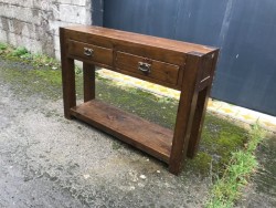 Console Table - Narrow - 2 Drawers 