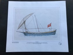 The Frigate Ship Print 
