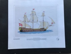 Ship of the line (Third Rate) Print 