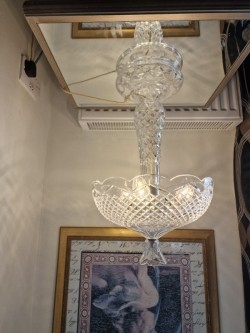 Waterford crystal lamp  large  