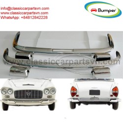Lancia Flaminia Touring GT and Convertible (1958-1967) bumpers by stainless steel  