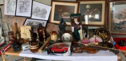House clearance of old collectables . 