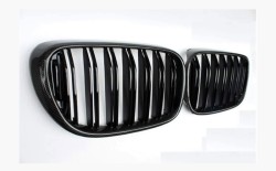 Grilles BMW 2 x Black Gloss Kidney Grills for BMW All Models Available  