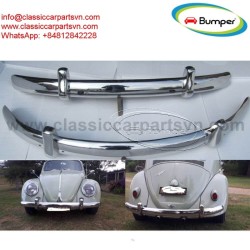 Volkswagen Beetle Euro style bumper (1955-1972) by stainless steel 